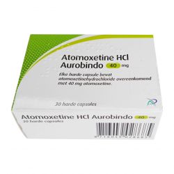 Атомоксетин HCL 40 мг Европа :: Аналог Когниттера :: Aurobindo капс. №30 в Ижевске и области фото
